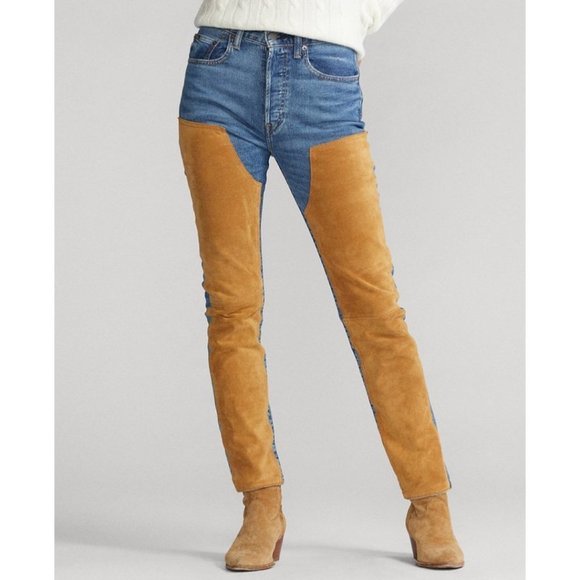 Polo Ralph Lauren Callen High Rise Jeans Size 26 (fits like 27) NWT $798 - Picture 1 of 12